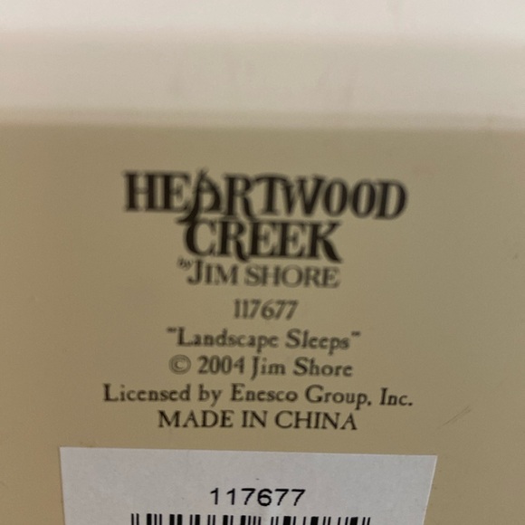 Jim Shore Landscape Sleeps Heartwood Creek Enesco Angel of Winter Figurine - Picture 9 of 12